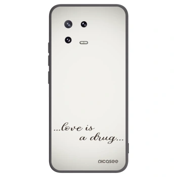 Picasee silikónový čierny obal pre Xiaomi 13 Pro - Love is a drug