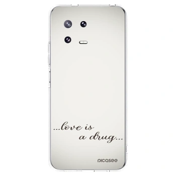 Picasee silikónový prehľadný obal pre Xiaomi 13 Pro - Love is a drug