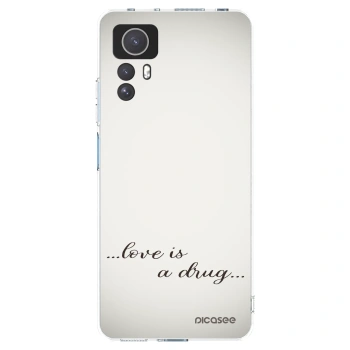 Picasee silikónový prehľadný obal pre Xiaomi Redmi Note 12S - Love is a drug