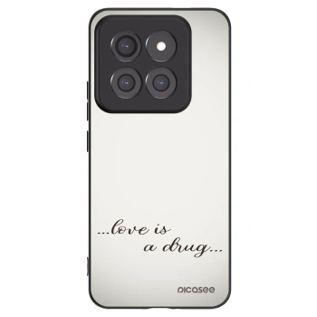 Picasee silikónový čierny obal pre Xiaomi 14 Pro - Love is a drug