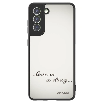 Picasee ULTIMATE CASE PowerShare pro Samsung Galaxy S21 FE 5G - Love is a drug