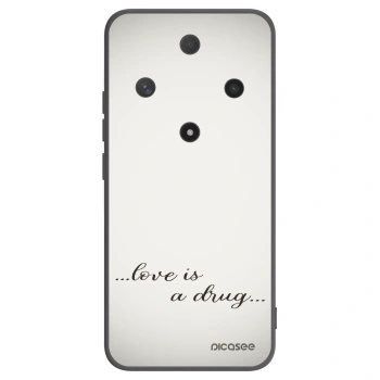 Picasee silikónový čierny obal pre Honor Magic6 Lite 5G - Love is a drug