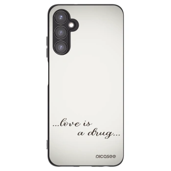 Picasee silikónový čierny obal pre Samsung Galaxy A05s A057G - Love is a drug