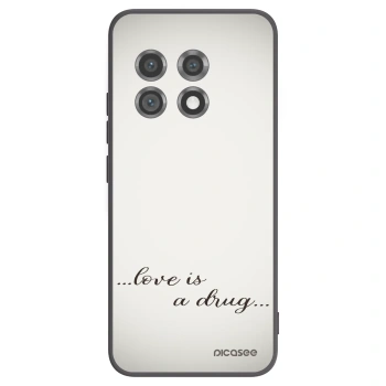 Picasee silikónový čierny obal pre OnePlus 11 5G - Love is a drug