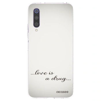 Picasee silikónový prehľadný obal pre Xiaomi Mi 9 - Love is a drug