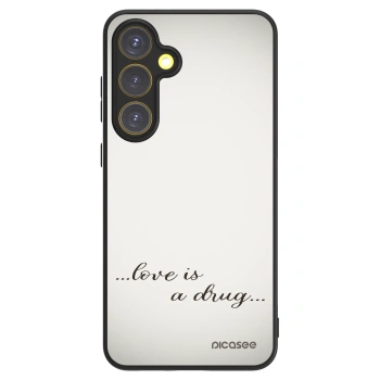 Picasee ULTIMATE CASE PowerShare pro Samsung Galaxy S24 FE S721B - Love is a drug