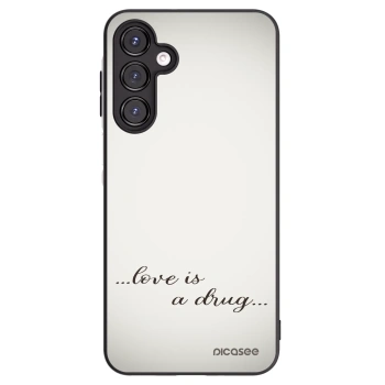 Picasee silikónový čierny obal pre Samsung Galaxy A16 5G - Love is a drug