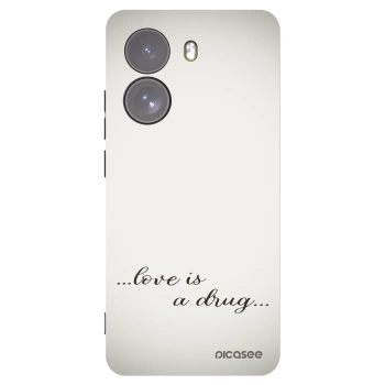 Picasee silikónový čierny obal pre Xiaomi Poco X7 - Love is a drug