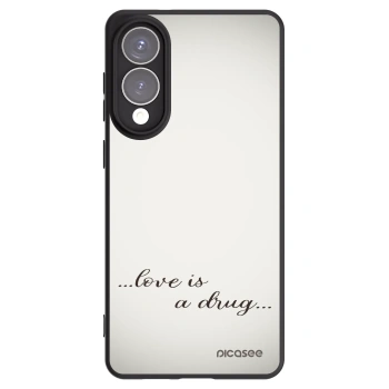 Picasee silikónový čierny obal pre Samsung Galaxy S25 Edge 5G - Love is a drug