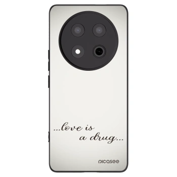 Picasee silikónový čierny obal pre Honor Magic7 Lite 5G - Love is a drug