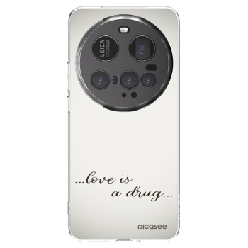 Picasee silikónový prehľadný obal pre Xiaomi 15 Ultra - Love is a drug