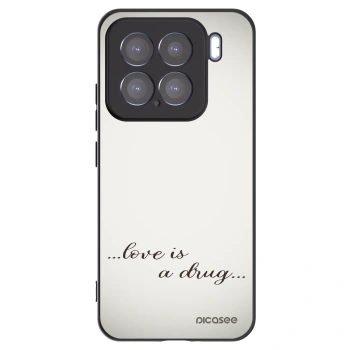 Picasee silikónový čierny obal pre Xiaomi 15 - Love is a drug
