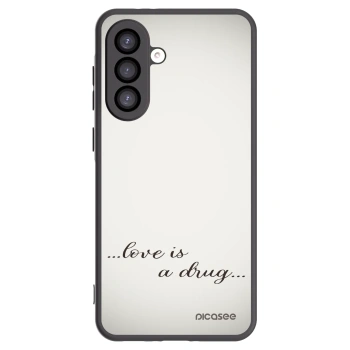 Picasee silikónový čierny obal pre Samsung Galaxy A26 5G A266B - Love is a drug