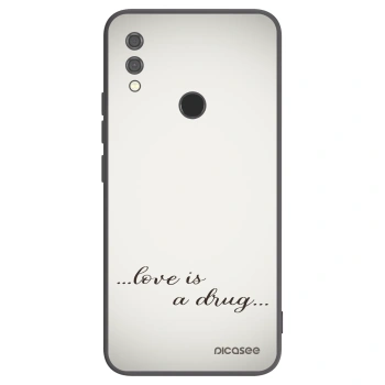 Picasee silikónový čierny obal pre Xiaomi Redmi Note 7 - Love is a drug