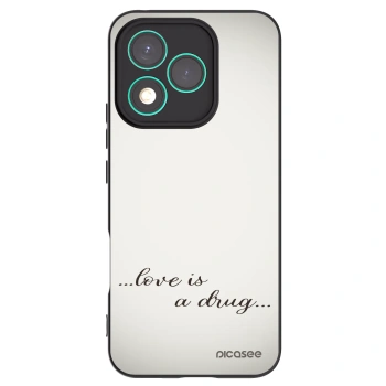 Picasee silikónový čierny obal pre Honor 400 Lite 5G - Love is a drug