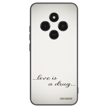 Picasee silikónový čierny obal pre Xiaomi Poco C75 - Love is a drug