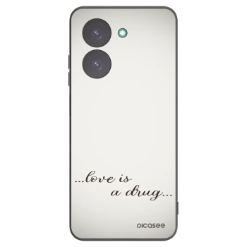 Picasee silikónový čierny obal pre Xiaomi Redmi A5 - Love is a drug