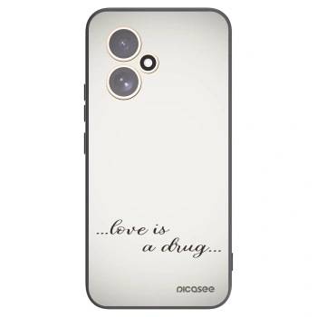 Picasee silikónový čierny obal pre Honor 400 5G - Love is a drug