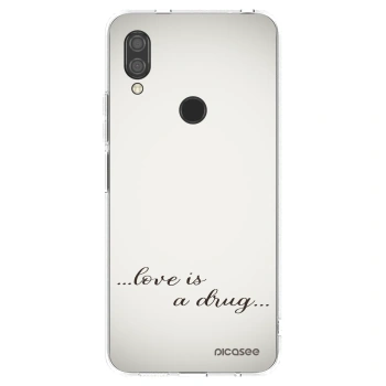 Picasee silikónový prehľadný obal pre Xiaomi Redmi 7 - Love is a drug