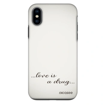 Obal pre Apple iPhone X/XS - Love is a drug