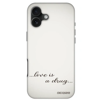Obal pre Apple iPhone 16 Plus - Love is a drug