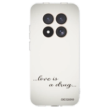 Picasee silikónový prehľadný obal pre Xiaomi Redmi Note 15 Pro 4G - Love is a drug