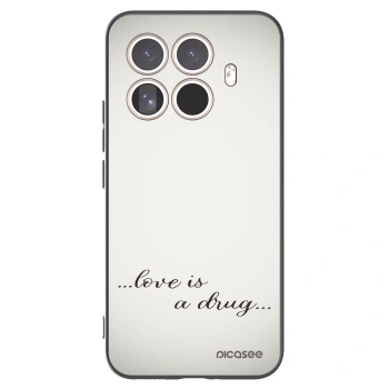 Picasee silikónový čierny obal pre Xiaomi 15T Pro - Love is a drug