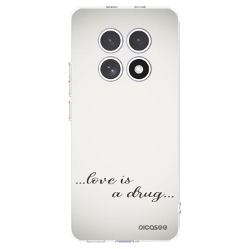 Picasee silikónový prehľadný obal pre Xiaomi Redmi Note 15 - Love is a drug