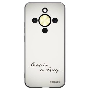 Picasee silikónový čierny obal pre Honor Magic8 Lite 5G - Love is a drug