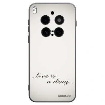 Picasee silikónový čierny obal pre Vivo X300 Pro - Love is a drug