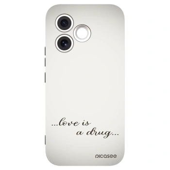 Picasee silikónový čierny obal pre Honor 600 Lite - Love is a drug