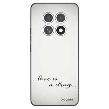 Picasee silikónový čierny obal pre Xiaomi Redmi Note 15 5G - Love is a drug