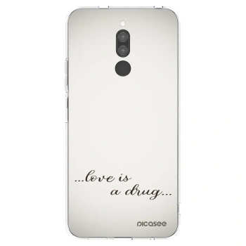 Picasee silikónový prehľadný obal pre Xiaomi Redmi 8 - Love is a drug