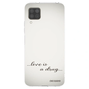Picasee silikónový prehľadný obal pre Huawei P40 Lite - Love is a drug