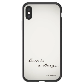 Picasee ULTIMATE CASE pro Apple iPhone X/XS - Love is a drug