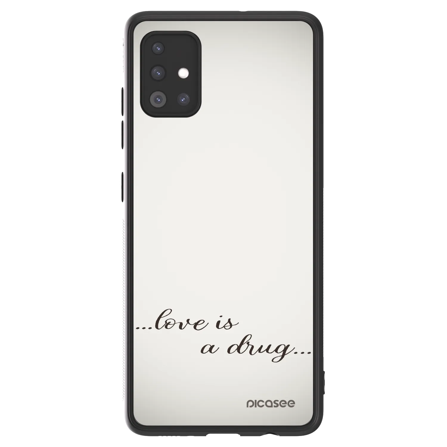 Picasee ULTIMATE CASE pro Samsung Galaxy A51 A515F - Love is a drug