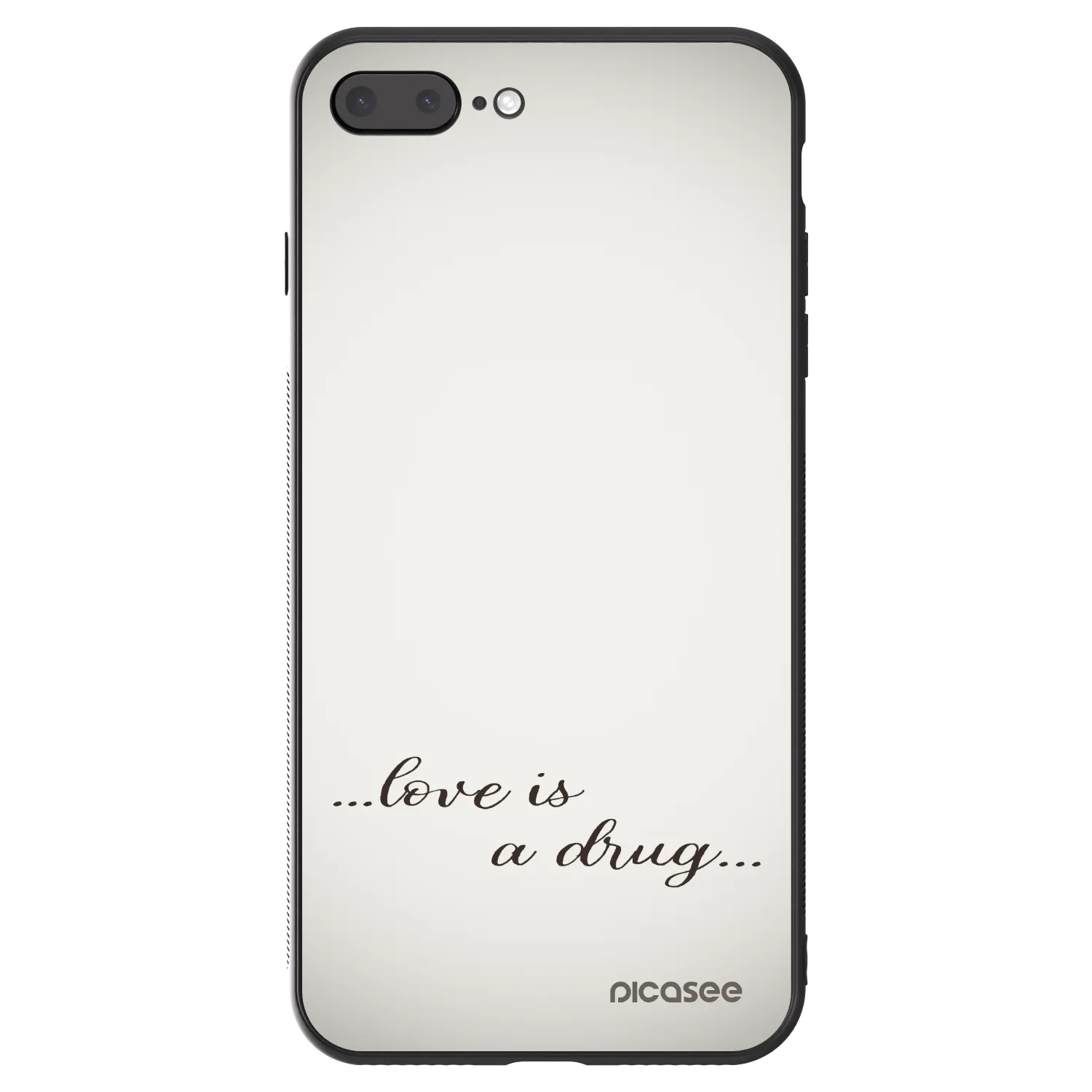 Picasee ULTIMATE CASE pro Apple iPhone 7 Plus - Love is a drug