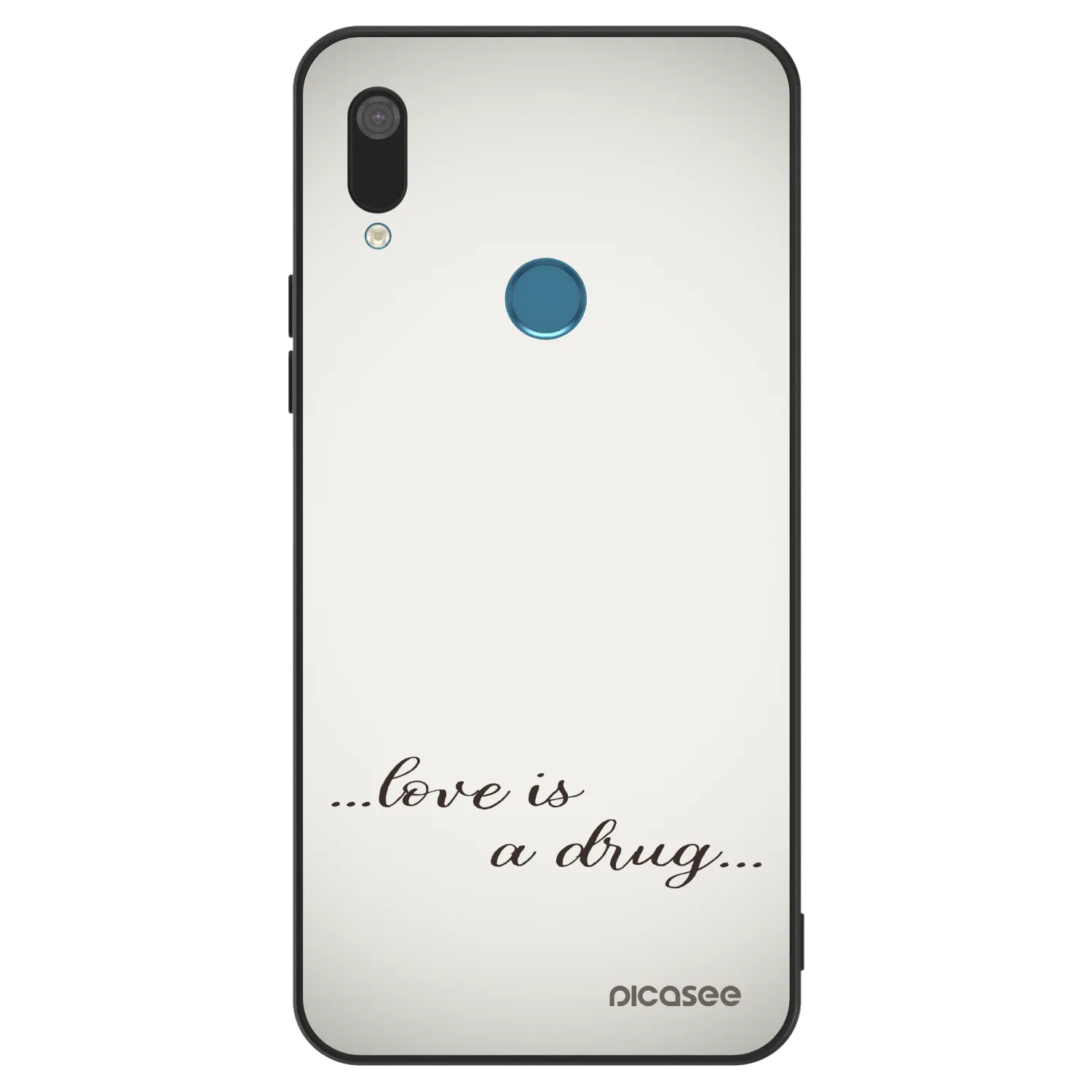 Picasee ULTIMATE CASE pro Huawei Y7 2019 - Love is a drug
