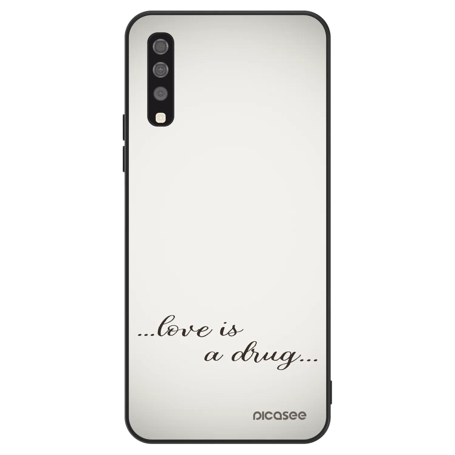 Picasee ULTIMATE CASE pro Samsung Galaxy A70 A705F - Love is a drug