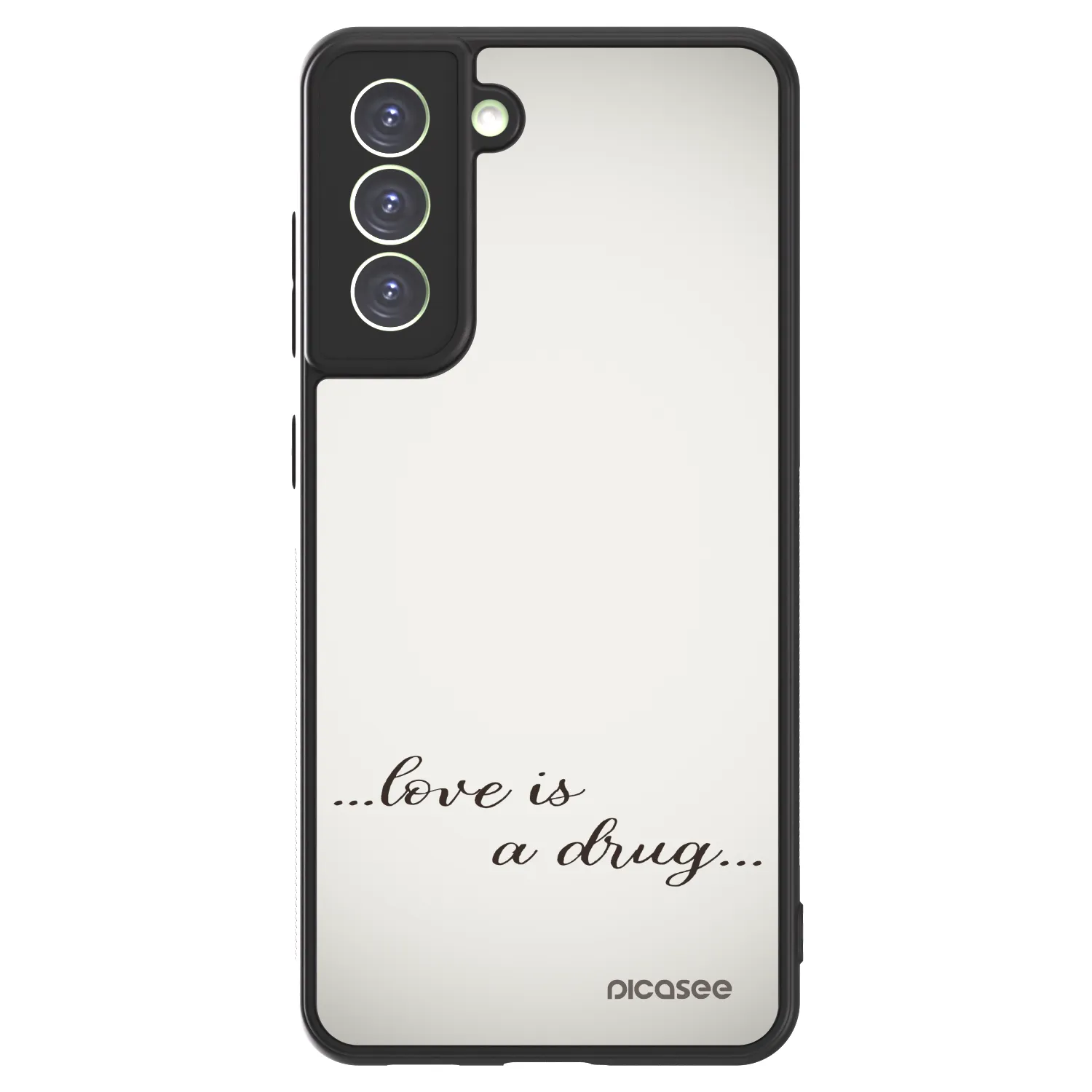 Picasee ULTIMATE CASE pro Samsung Galaxy S21 FE 5G - Love is a drug