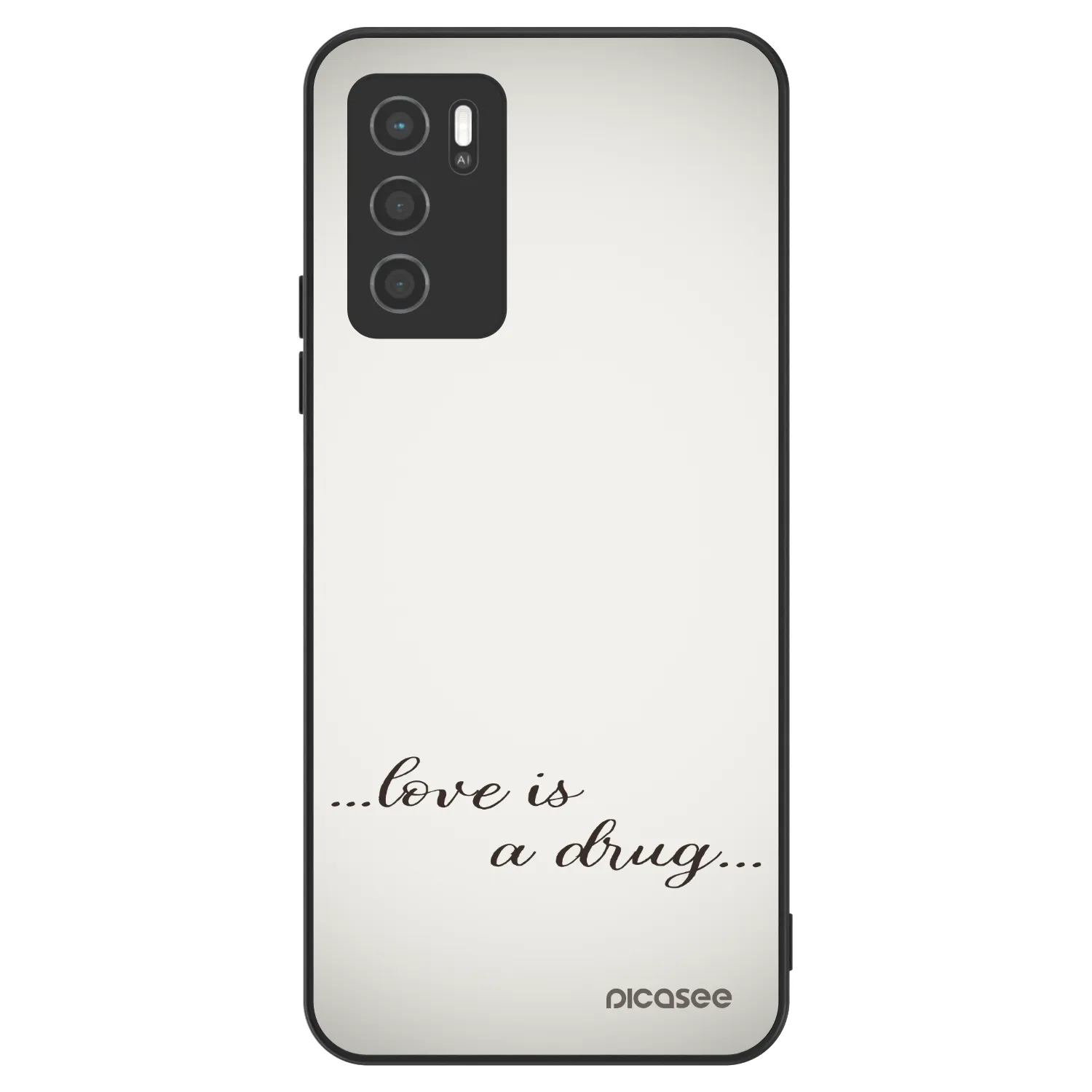 Picasee ULTIMATE CASE pro OPPO A16s - Love is a drug