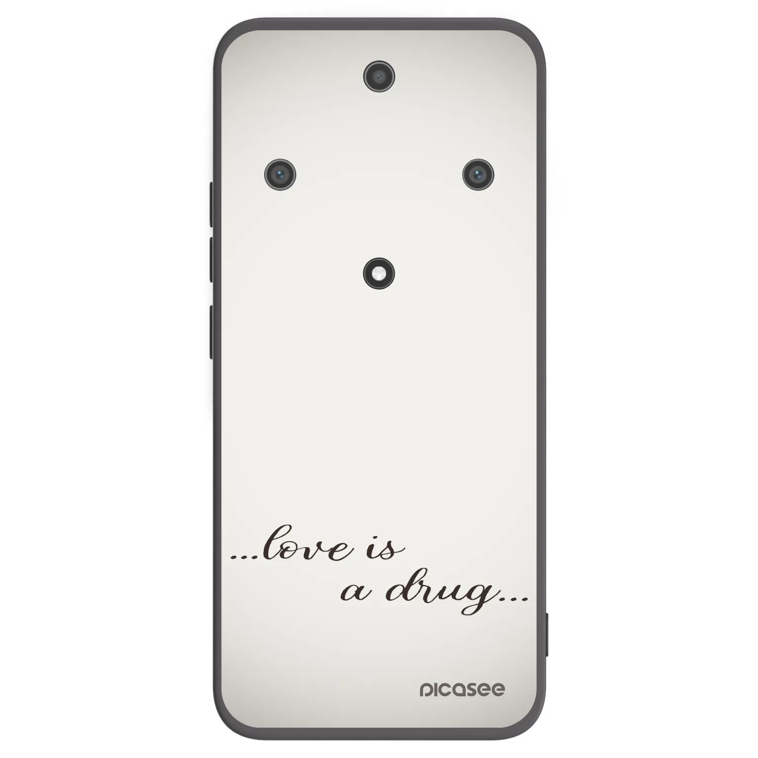 Picasee silikónový čierny obal pre Honor Magic5 Lite 5G - Love is a drug
