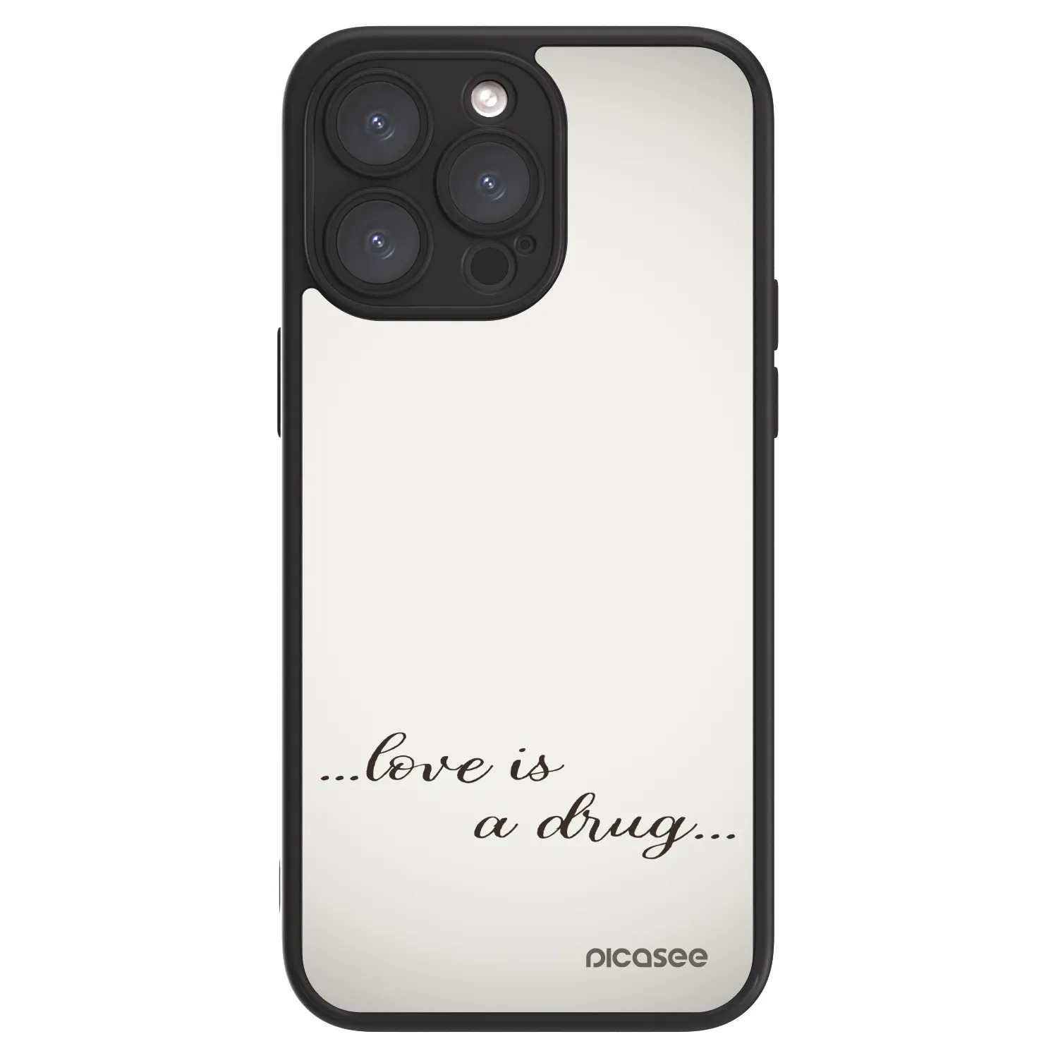 Picasee ULTIMATE CASE pro Apple iPhone 15 Pro Max - Love is a drug