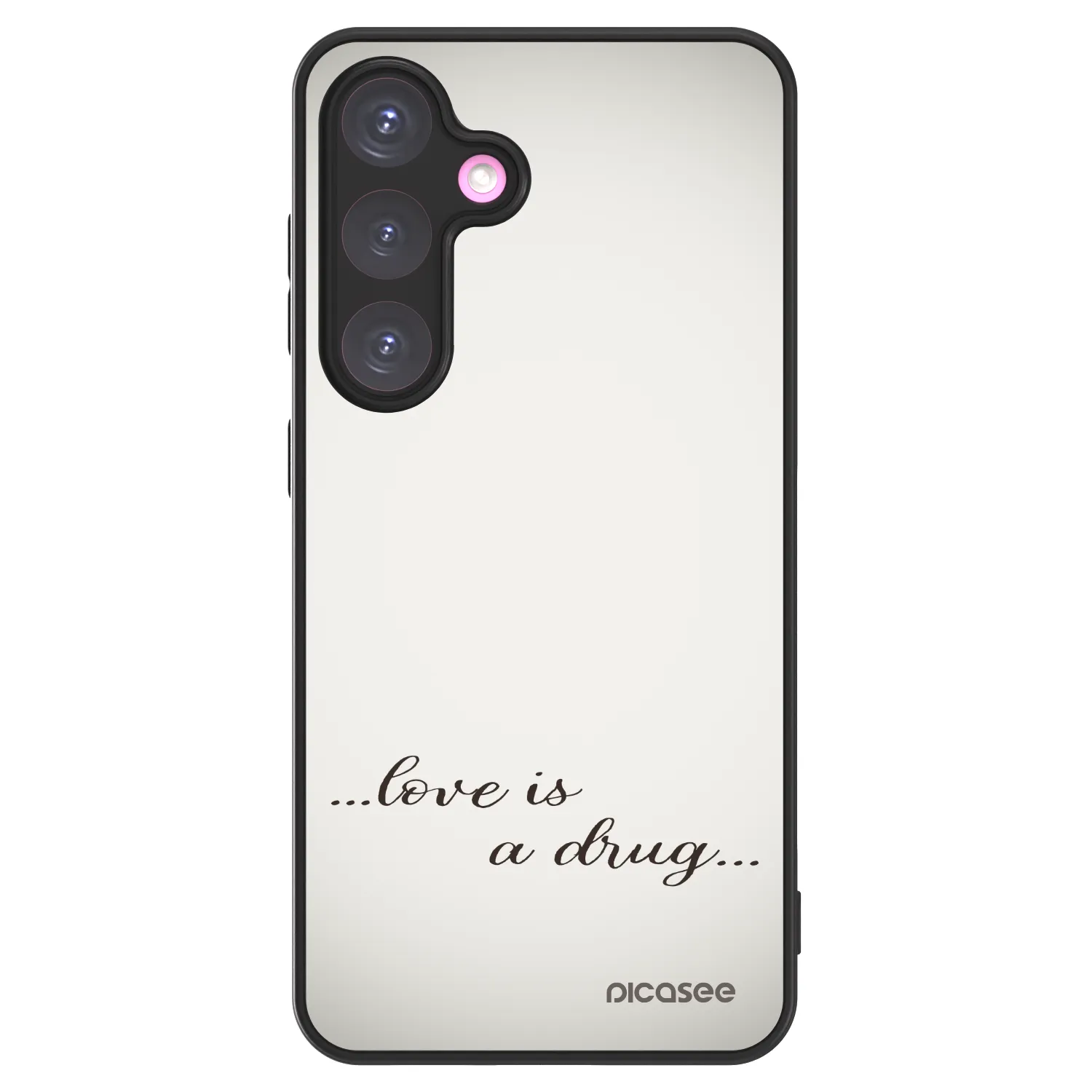 Picasee ULTIMATE CASE PowerShare pro Samsung Galaxy S24+ S926B 5G - Love is a drug