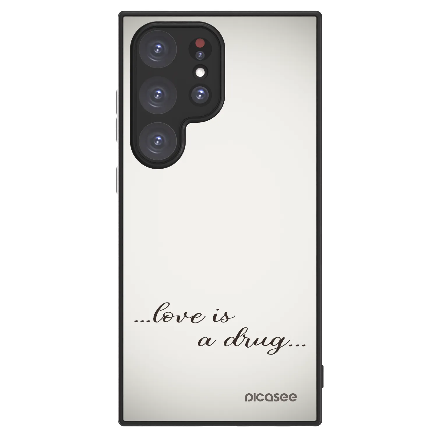 Picasee ULTIMATE CASE pro Samsung Galaxy S24 Ultra S928B 5G - Love is a drug
