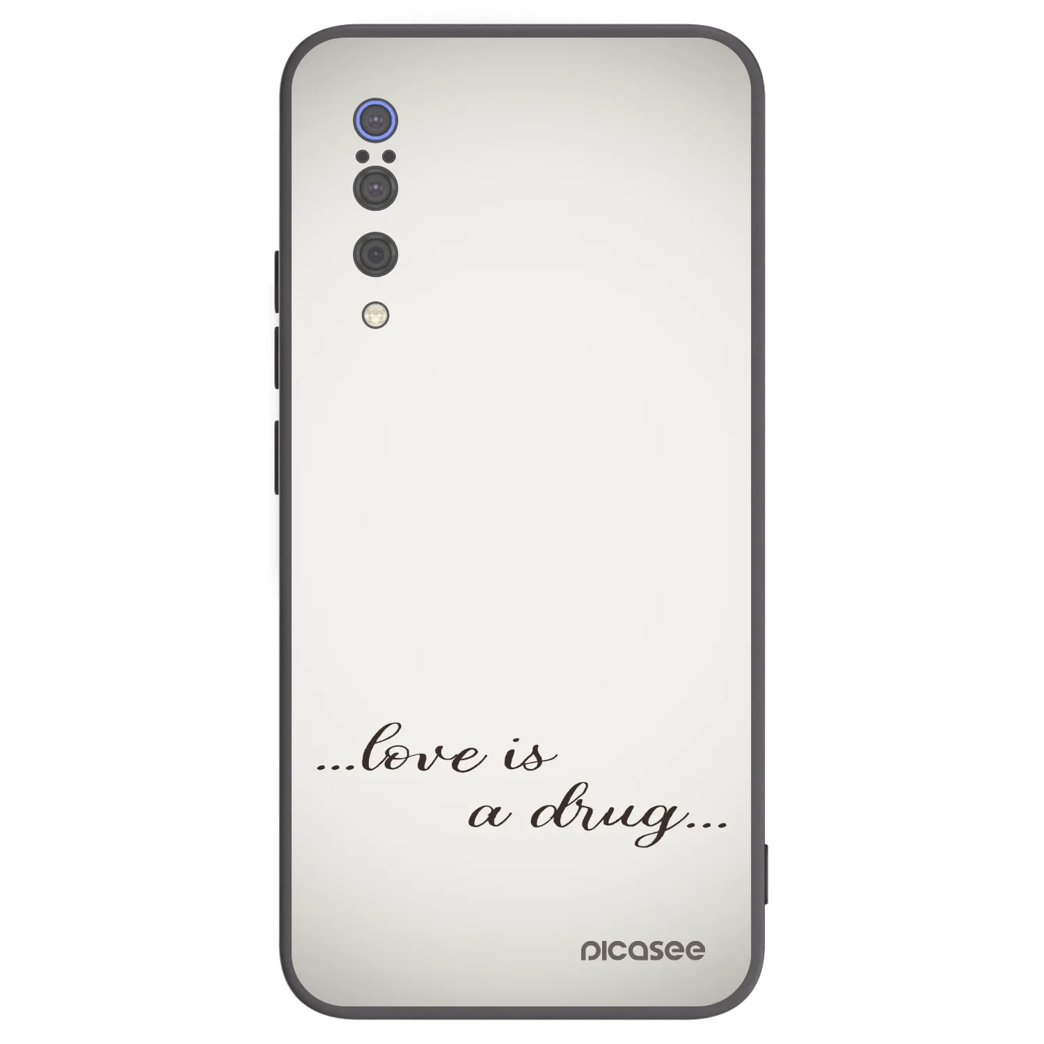 Picasee silikónový čierny obal pre Xiaomi Mi 9 - Love is a drug