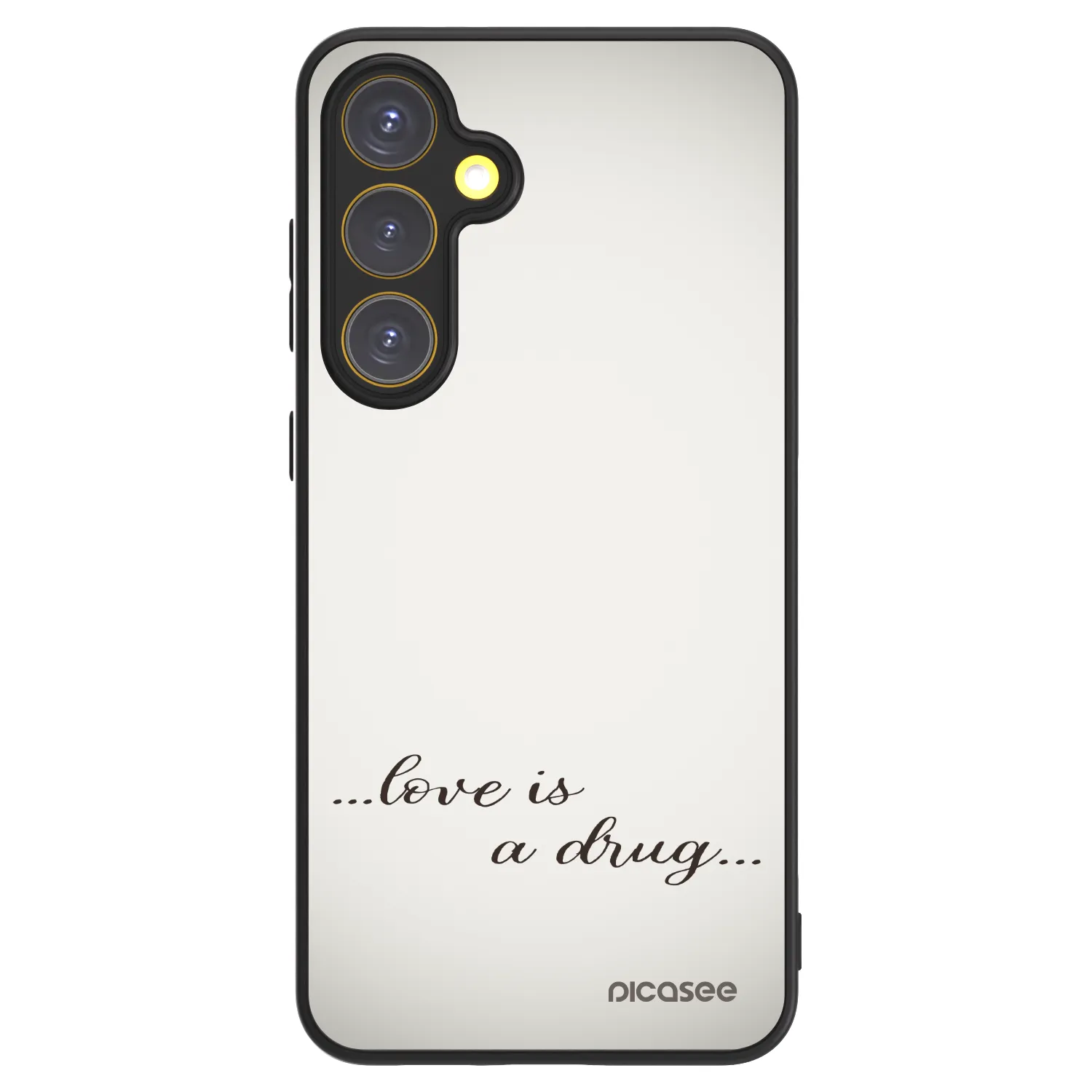 Picasee ULTIMATE CASE PowerShare pro Samsung Galaxy S24 FE S721B - Love is a drug