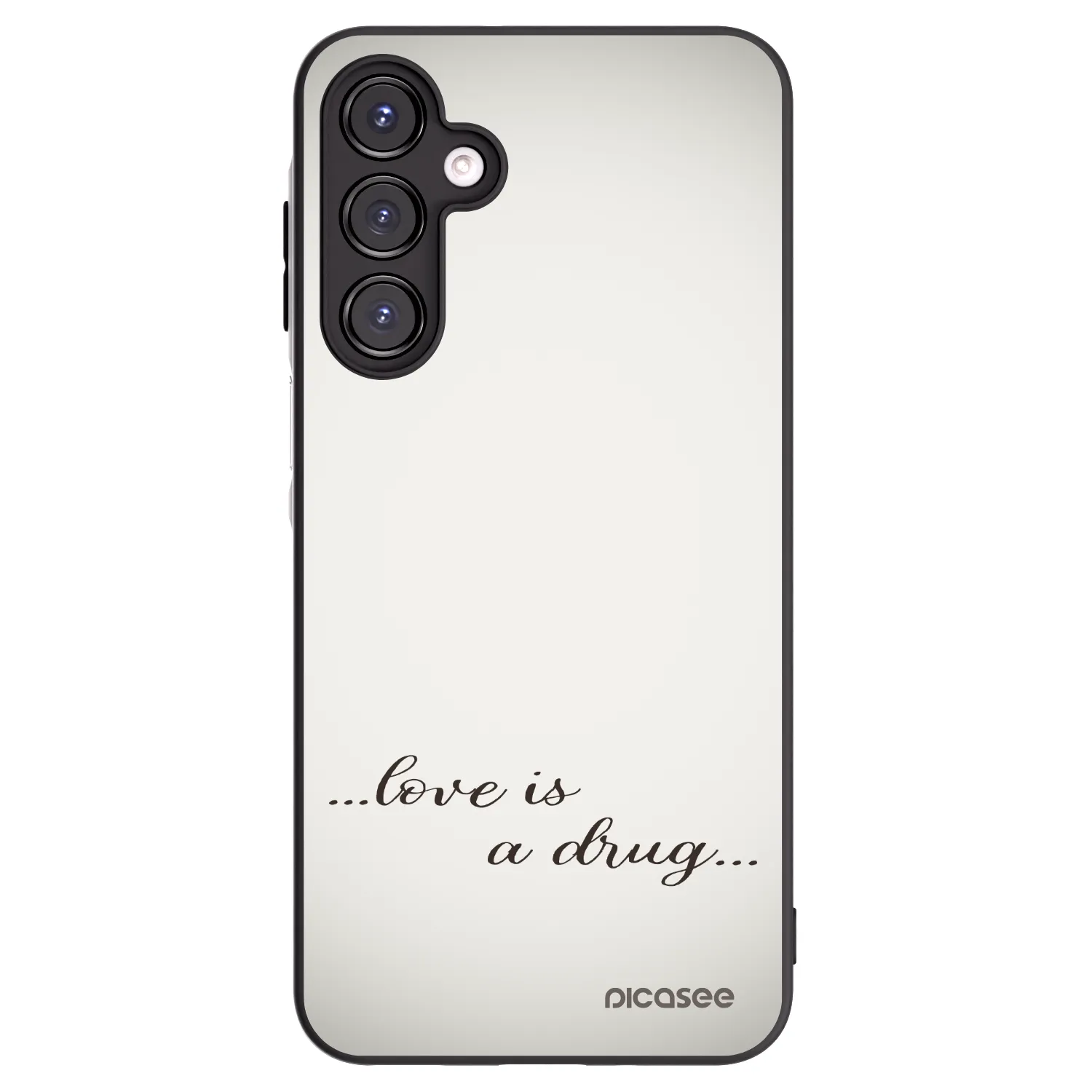 Picasee silikónový čierny obal pre Samsung Galaxy A16 5G - Love is a drug