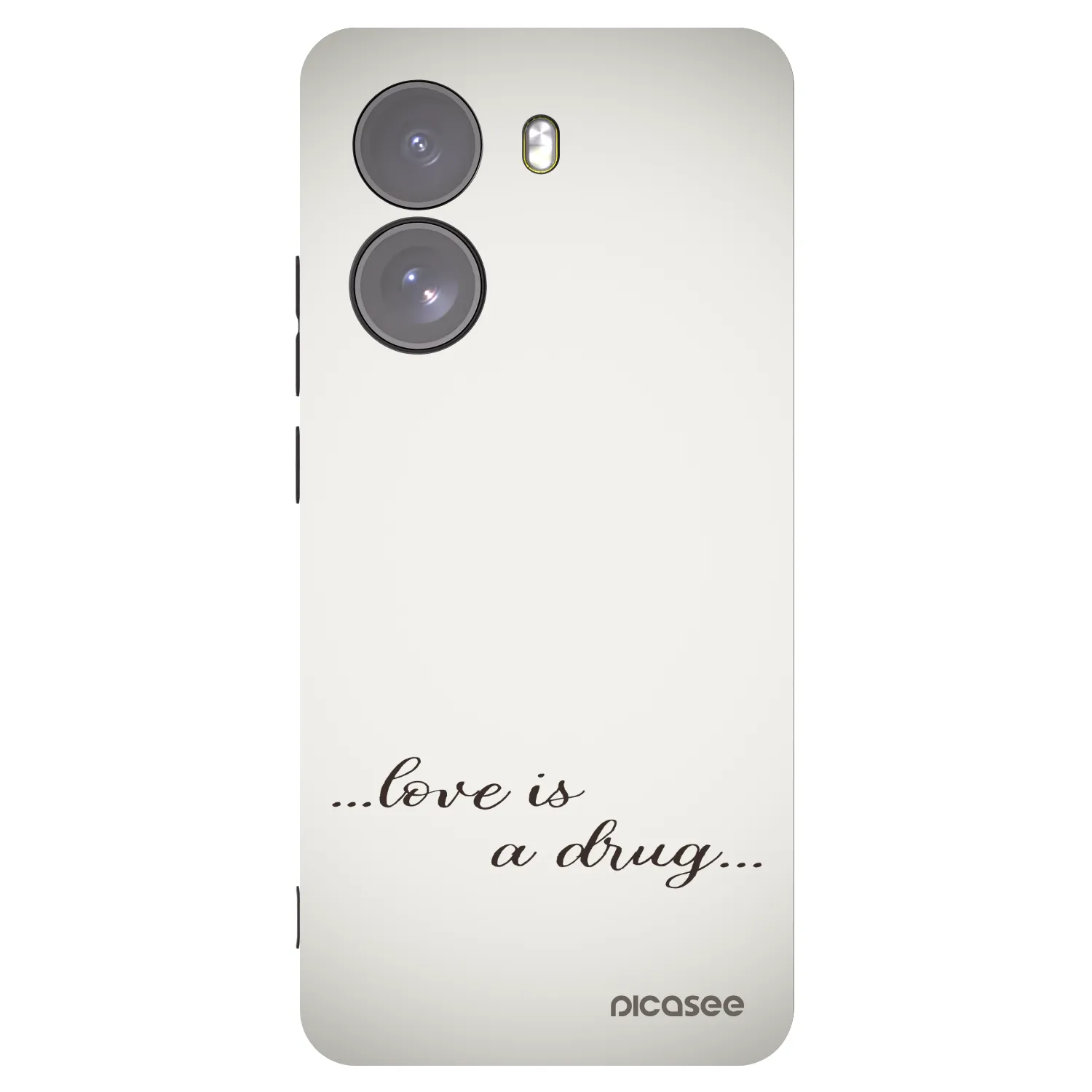 Picasee silikónový čierny obal pre Xiaomi Poco X7 - Love is a drug