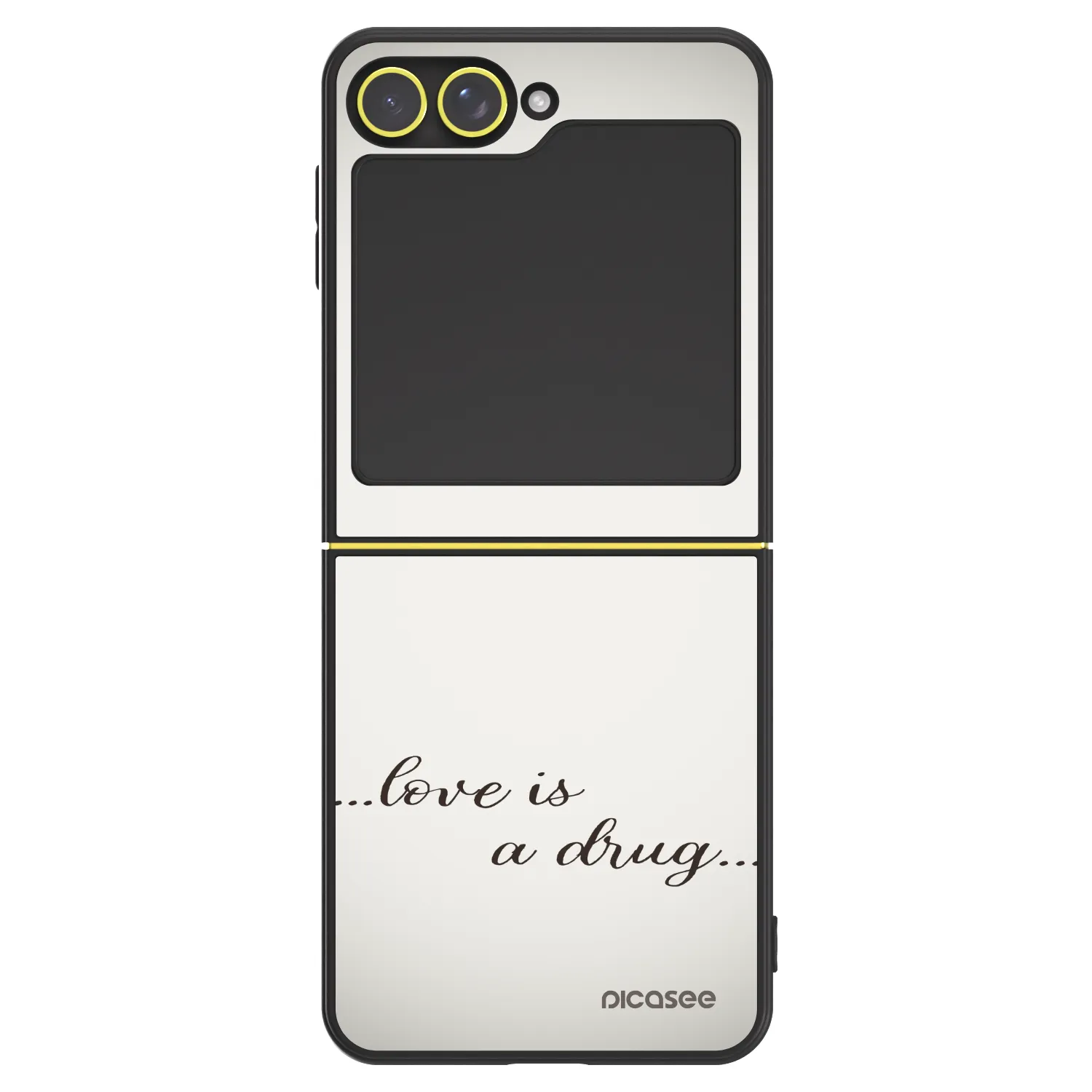 Picasee ULTIMATE CASE pro Samsung Galaxy Z Flip5 5G - Love is a drug